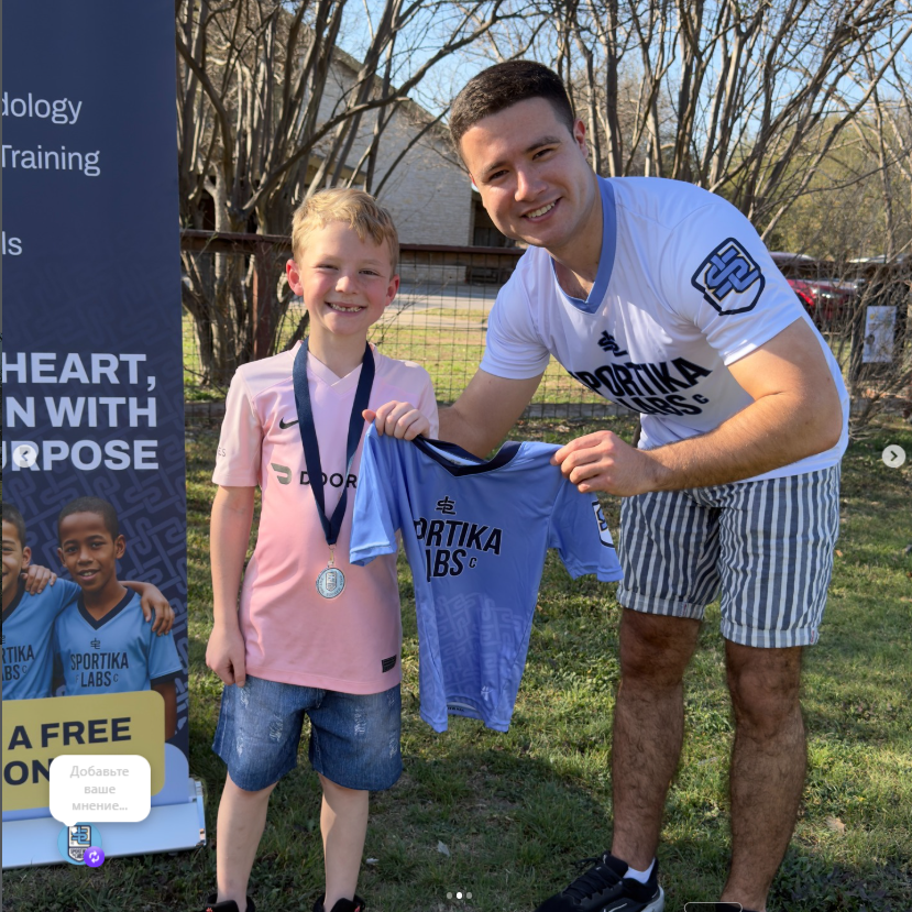 Outdoor recruitment day — banner & folding table